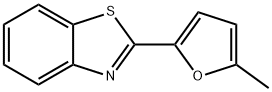 Benzothiazole, 2-(5-methyl-2-furanyl)- (9CI) 结构式