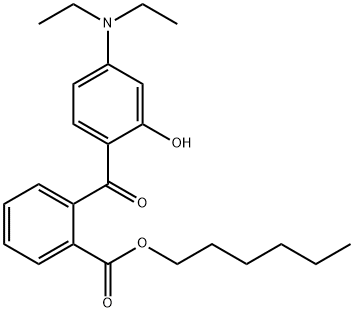 二乙氨基羟苯甲酰基苯甲酸己酯,302776-68-7,结构式