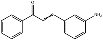 (2E)-3-(3-Aminophenyl)-1-phenyl-2-propen-1-one Struktur