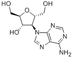 3-(6-AMINO-9H-PURIN-9-YL)-2,5-ANHYDRO-3-DEOXY-D-MANNITOL Structure