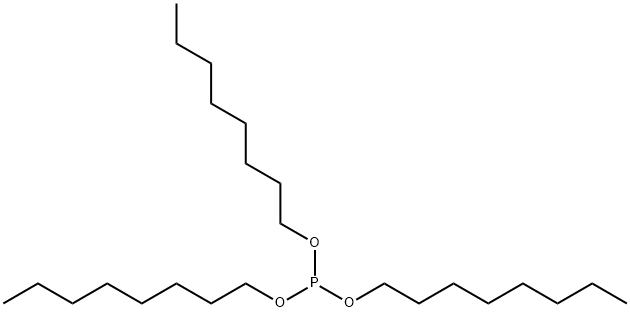 PHOSPHOROUS ACID TRIOCTYL ESTER Struktur