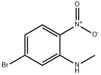 (5-Bromo-2-nitro-phenyl)-methyl-amine Struktur