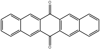 6,13-ペンタセンジオン 化学構造式