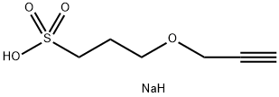 Propargyl-3-sulfopropyl ether sodium salt  Struktur