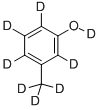 M-クレゾール-D8 化学構造式