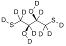 1,4-DITHIOTHREITOL-D10 Structure