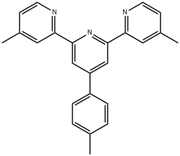 4,4-DIMETHYL-4-(4-METHYLPHENYL)-2,2:6,2- TERPYRIDINE Structure