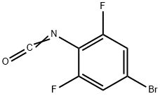 4-BROMO-2 6-DIFLUOROPHENYL ISOCYANATE Struktur