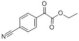 4-シアノベンゾイルギ酸エチル 化学構造式