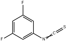 3,5-二氟苯基异氰酸酯 结构式