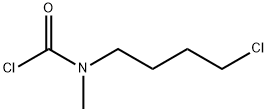 N-(4-氯丁基)-N-甲基氨基甲酰氯, 302912-48-7, 结构式