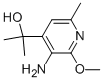 2-(3-AMINO-2-METHOXY-6-METHYLPYRIDIN-4-YL)PROPAN-2-OL Structure