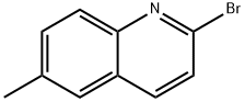 2-ブロモ-6-メチルキノリン 化学構造式