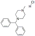シクリジン塩酸塩 化学構造式