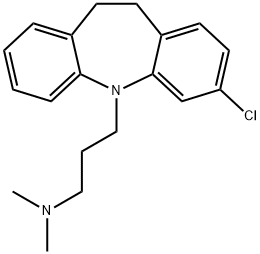 クロミプラミン 化学構造式