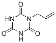 1-(プロパ-2-エン-1-イル)-1,3,5-トリアジナン-2,4,6-トリオン 化学構造式