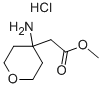 4-AMINO-TETRAHYDROPYRAN-4-ACETIC ACID METHYL ESTER HCL
 Structure
