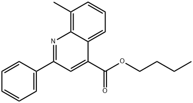 303067-47-2 butyl 8-methyl-2-phenyl-4-quinolinecarboxylate