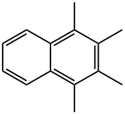 1,2,3,4-テトラメチルナフタレン 化学構造式