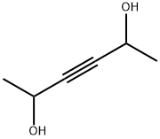 3-ヘキシン-2,5-ジオール 化学構造式