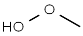 氢过氧基甲烷, 3031-73-0, 结构式