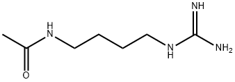 N-(4-Guanidinobutyl)acetamide Struktur