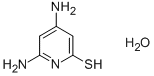 4,6-diamino-2-pyrimidinethiol Structure