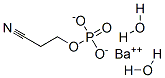 2-CYANOETHYL PHOSPHATE BARIUM SALT DIHYDRATE Struktur