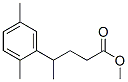 4-(2,5-Dimethylphenyl)valeric acid methyl ester,30316-09-7,结构式