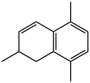 1,4,6-trimethyl-5,6-dihydronaphthalene 结构式