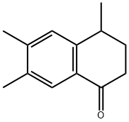 3,4-Dihydro-4,6,7-trimethylnaphthalen-1(2H)-one Structure