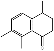 3,4-Dihydro-4,7,8-trimethylnaphthalen-1(2H)-one 结构式