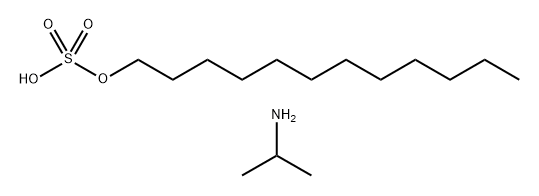 isopropylammonium decyl sulphate Structure