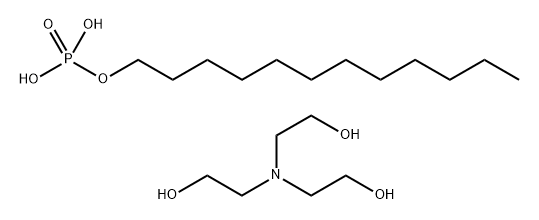 Triethanolamine·dodecylphosphate Structure
