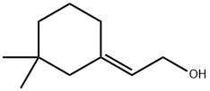 (E)-2-(3,3-Dimethylcyclohexylidene)-ethanol Struktur