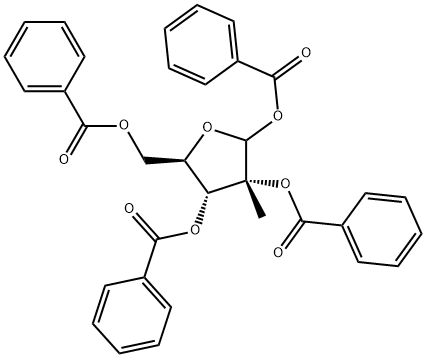 30361-19-4 2-C-甲基-D-呋喃核糖 1,2,3,5-四苯甲酸酯
