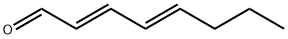 (2E,4E)-2,4-Octadienal Structure