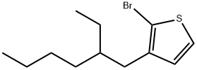 2-broMo-3-(2-ethylhexyl)thiophene Struktur