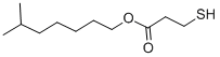 ISOOCTYL 3-MERCAPTOPROPIONATE Structure