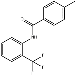 4-甲基-N-[2-(三氟甲基)苯基]苯甲酰胺,303793-20-6,结构式