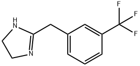 2-[m-(Trifluoromethyl)benzyl]-2-imidazoline Struktur