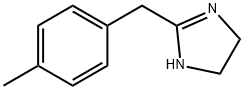 2-[(4-methylphenyl)methyl]-4,5-dihydro-1H-imidazole 结构式