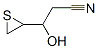 1-cyano-2-hydroxy-3,4-epithiobutane Struktur