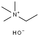 乙基三甲基氢氧化铵 AQ 溶液 结构式