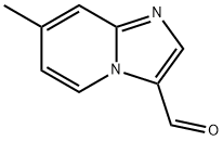 7-甲基咪唑并[1,2-A]吡啶-3-甲醛,30384-94-2,结构式