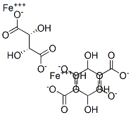 [R-(R*,R*)]-tartaric, acid iron(3+) salt Structure