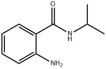 邻氨基苯甲酸异丙酰胺,30391-89-0,结构式