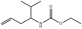 Carbamic  acid,  [1-(1-methylethyl)-3-butenyl]-,  ethyl  ester  (9CI) Struktur