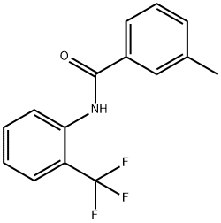 3-Methyl-N-[2-(trifluoroMethyl)phenyl]benzaMide, 97% 化学構造式