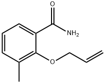 2-(Allyloxy)-3-methylbenzamide Struktur